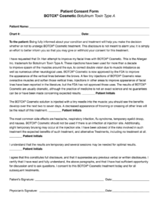 botox-cosmetic-liability-waiver-template