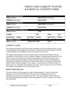 child-care-waiver-template
