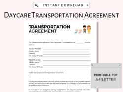 daycare-transportation-waiver-template