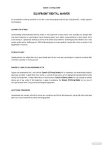 equipment-rental-damage-waiver-template