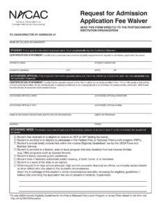fee-waiver-form-template