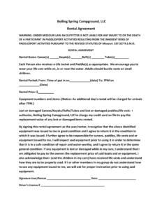 Float Trip Waiver Form Template float-trip-waiver-form-template