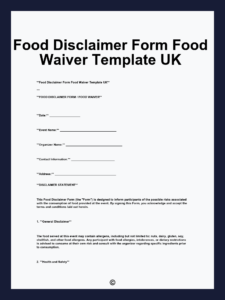 food-disclaimer-form-food-waiver-template