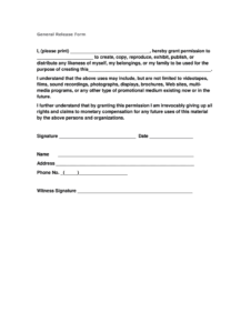 general-waiver-form-template