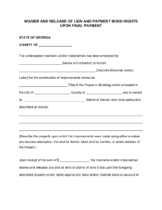 georgia-lien-waiver-template