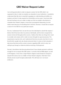 gre-waiver-letter-template