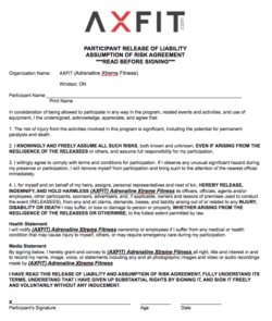 group-fitness-waiver-template
