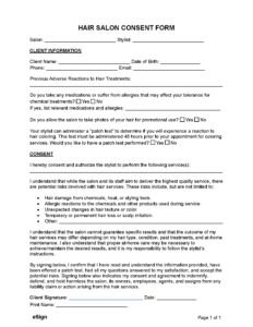 hair-salon-waiver-form-free-template