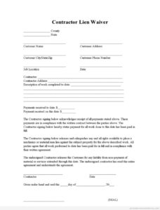 lien-waiver-form-free-template