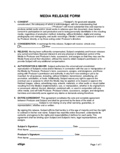 media-waiver-form-template