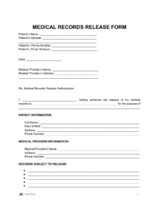 medical-release-waiver-template