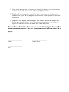 pool-waiver-for-neighbors-template