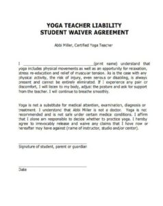 simple-yoga-waiver-form-template