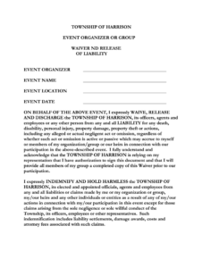 waiver-for-drinking-at-holiday-party-template