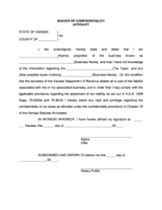 waiver-of-confidentiality-form-template