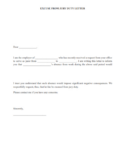Editable Breastfeeding Jury Duty Excuse Letter Template Pdf Sample