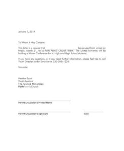 Free  Dental School Excuse Template Doc Sample