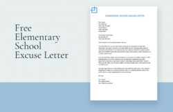 Parent School Excuse Template Pdf Sample