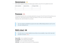 Custom Official Company Document Template Pdf Sample