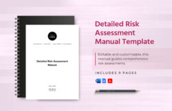 Editable Fire Risk Assessment Document Template Word Sample