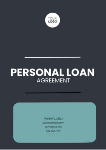 Editable Personal Loan Document Template Excel Sample