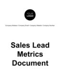 Free Custom Company Information Document Template Excel