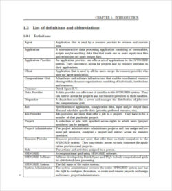 Free Custom Integration Specification Document Template Word