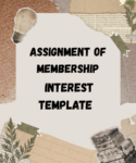 Assignment Of Membership Interest Template
