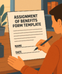 Assignment of Benefits Form Template