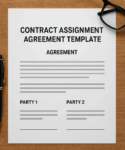 Contract Assignment Agreement Template