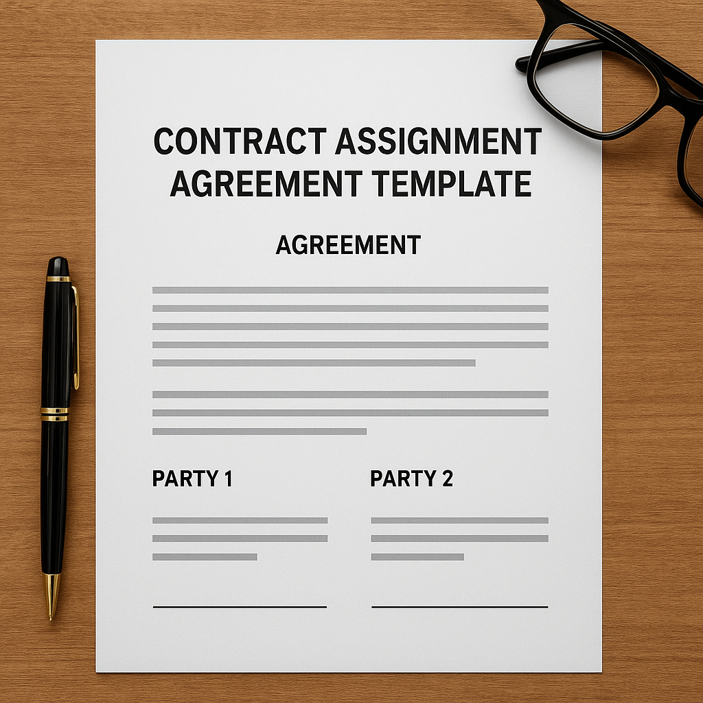 Contract Assignment Agreement Template