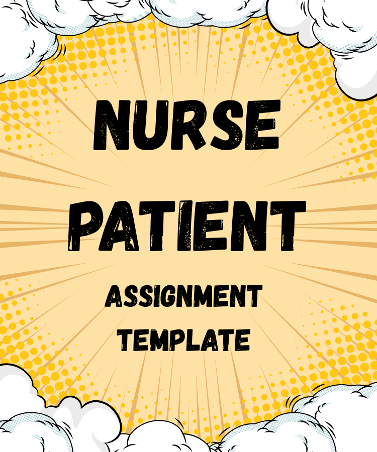 Nurse Patient Assignment Template