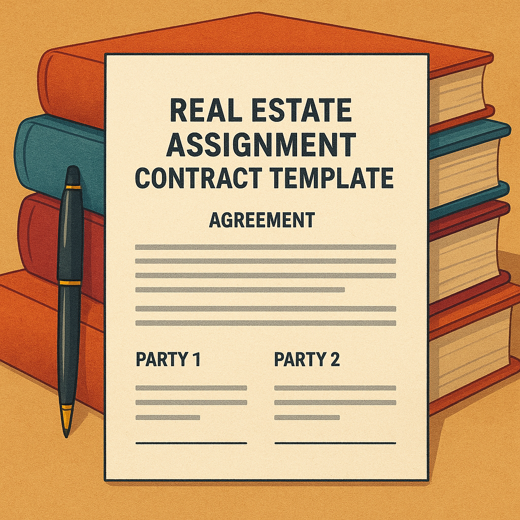 Real Estate Assignment Contract Template