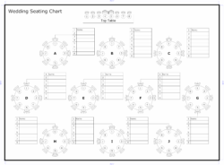 Free Banquet Seating Chart Template free-banquet-seating-chart-template