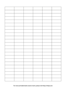 Printable Blank 6 Column Chart Template printable-blank-6-column-chart-template