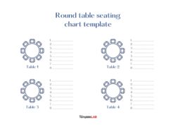 Round Table Seating Chart Template round-table-seating-chart-template