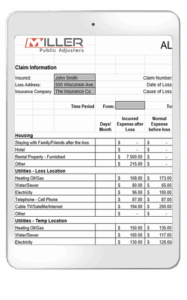 Additional Living Expenses Receipt Template additional-living-expenses-receipt-template
