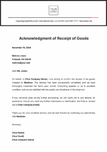 Confirmation Of Goods Receipt Template confirmation-of-goods-receipt-template