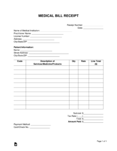 doctors-office-receipt-template