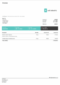 Free Electrical Work Receipt Template free-electrical-work-receipt-template