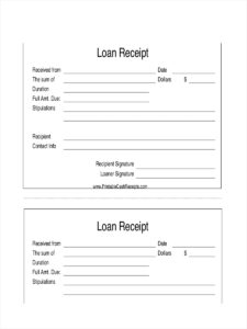Personal Loan Agreement Receipt Template personal-loan-agreement-receipt-template