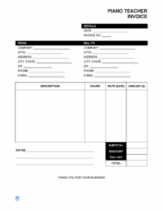 Piano Teachers Billing Receipt Template piano-teachers-billing-receipt-template