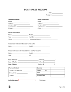 Private Boat Sale Receipt Template private-boat-sale-receipt-template