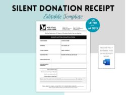 Silent Auction Donation Receipt Template silent-auction-donation-receipt-template