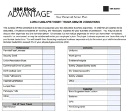 Truck Driver Tax Receipt Template truck-driver-tax-receipt-template