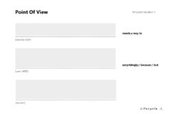 Point of View Document Template point-of-view-document-template
