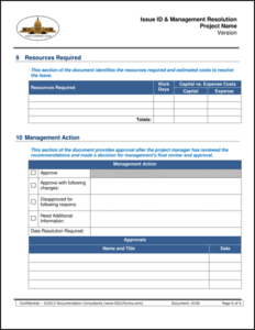 problem-resolution-document-template