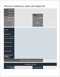 project-approval-document-template