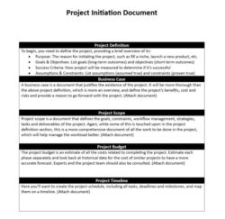 Project Information Document Template project-information-document-template