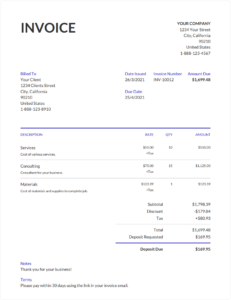 Receipt Template for Self Employed receipt-template-for-self-employed